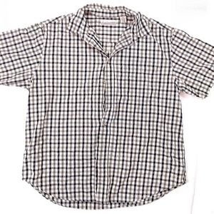 FieldMaster Men's Shirt Size XL Plaid Blue